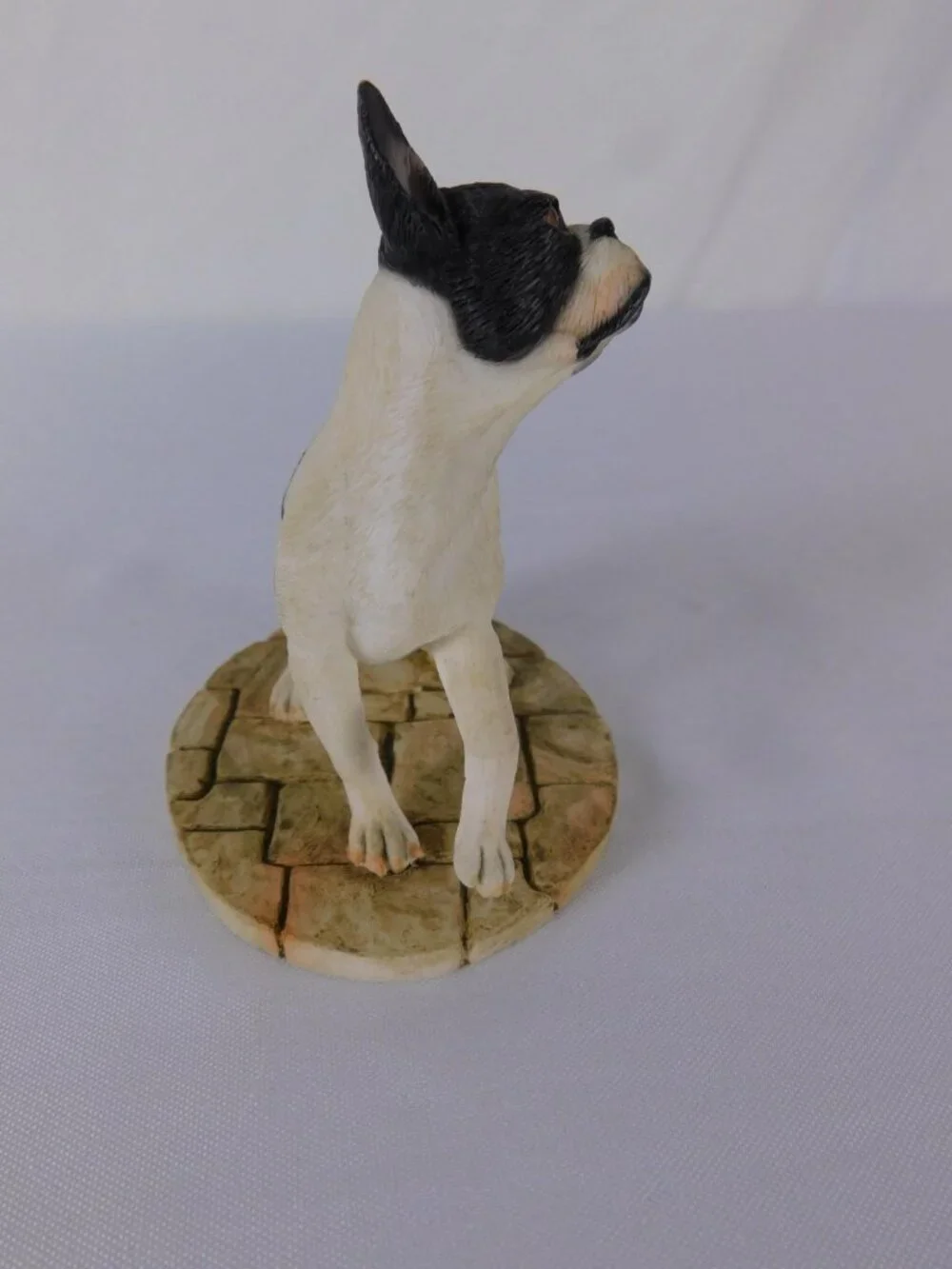 Sherratt & Simpson Boston Terrier Dog Figurine Resin Statue 8937 Sitting Decor - Picture 2 of 8